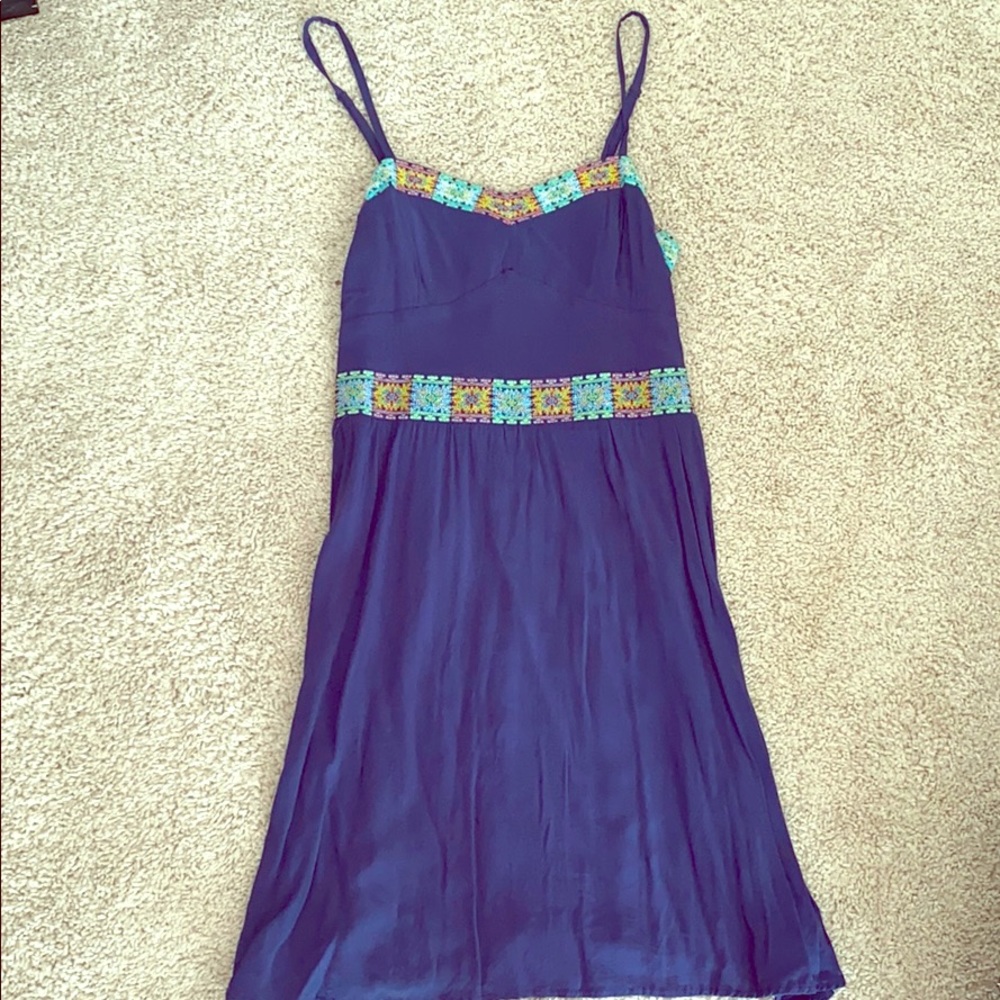 Navy tank dress